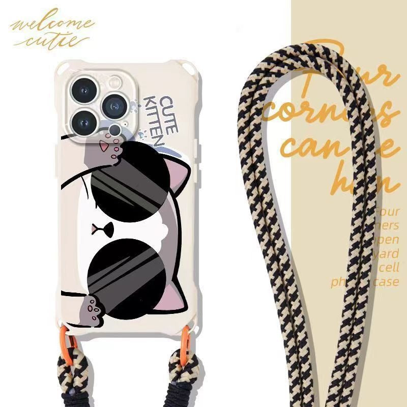 [Creative Limited] Lucky Cool Kitten Lanyard Case