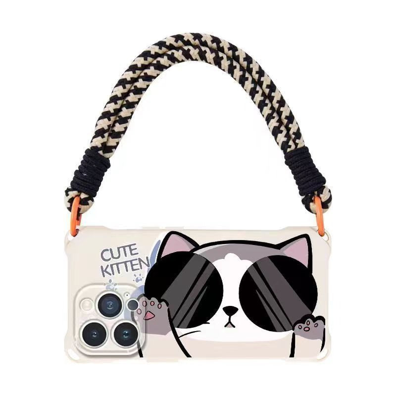 [Creative Limited] Lucky Cool Kitten Lanyard Case